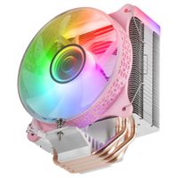 Miniatura 6 de VENTILADOR CON DISIPADOR DE CPU MARS GAMING MCPU-VR PINK DISE??O DOBLE ESPEJO INFINITO 4 HEADPIPES