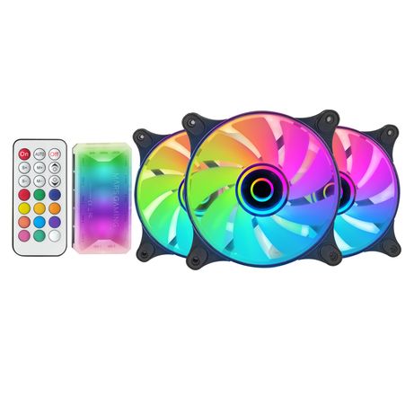 KIT 3xVENTILADOR INTERNO ARGB MARS GAMING MF-3D KIT BLACK 12x12cm ARGB EFECTO ESPEJO INFINITO - Imagen 3 de 6 KIT 3xVENTILADOR INTERNO ARGB MARS GAMING MF-3D KIT BLACK 12x12cm ARGB EFECTO ESPEJO INFINITO - Imagen 3 de 6
