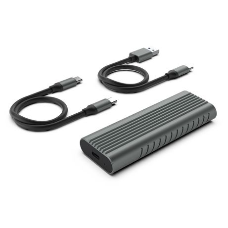 Ewent EW7025 caja para disco duro externo Caja externa para unidad de estado sólido (SSD) Gris M.2 - Imagen 2 de 7 Ewent EW7025 caja para disco duro externo Caja externa para unidad de estado sólido (SSD) Gris M.2 - Imagen 2 de 7