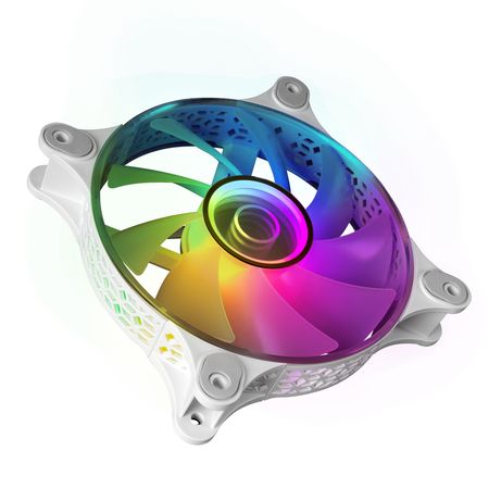 KIT 3xVENTILADOR INTERNO ARGB MARS GAMING MF-3D KIT WHITE 12x12cm ARGB EFECTO ESPEJO INFINITO - Imagen 4 de 5 KIT 3xVENTILADOR INTERNO ARGB MARS GAMING MF-3D KIT WHITE 12x12cm ARGB EFECTO ESPEJO INFINITO - Imagen 4 de 5