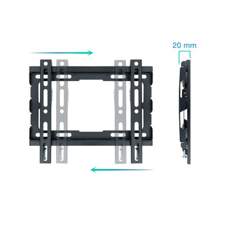 Tooq Soporte pared LP1043F-B pantallas 23-43 - Imagen 3 de 7 Tooq Soporte pared LP1043F-B pantallas 23-43 - Imagen 3 de 7