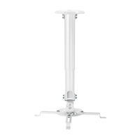 Miniatura 1 de AISENS SOPORTE TECHO UNIVERSAL GIRATORIO INCLINABLE EXTENSIBLE PROYECTOR 13.5KG