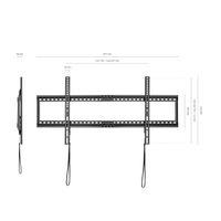 Miniatura 4 de AISENS Soporte ECO Ultra Delgado para Monitor/TV 75Kg de 37-90, Negro
