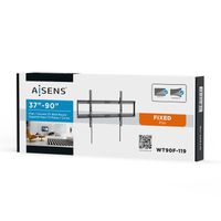 Miniatura 5 de AISENS Soporte ECO Ultra Delgado para Monitor/TV 75Kg de 37-90, Negro