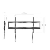 Miniatura 4 de AISENS Soporte ECO Inclinable para Monitor/TV 75Kg de 37-90, Negro