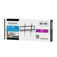 Miniatura 5 de AISENS Soporte ECO Inclinable para Monitor/TV 75Kg de 37-90, Negro
