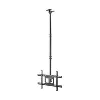 Miniatura 2 de AISENS Soporte De Techo Giratorio, Inclinable, Extensible Para Monitor/TV 50kg De 37-80P Negro