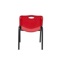 Miniatura 6 de PACK 4 SILLAS CONFIDENTE MODELO ROBLEDO PLASTICO ROJO PIQUERAS Y CRESPO PACK426IRJ