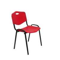 Miniatura 9 de PACK 4 SILLAS CONFIDENTE MODELO ROBLEDO PLASTICO ROJO PIQUERAS Y CRESPO PACK426IRJ