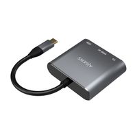 Miniatura 3 de AISENS - CONVERSOR USB-C A HDMI/USB-C/TIPO A USB 3.0, 3 EN 1, GRIS, 15
