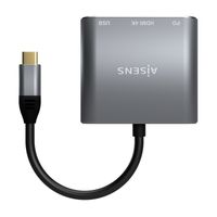Miniatura 4 de AISENS - CONVERSOR USB-C A HDMI/USB-C/TIPO A USB 3.0, 3 EN 1, GRIS, 15