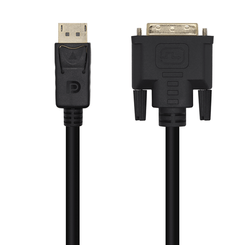 AISENS Cable Conversor DisplayPort A DVI  DP M DVI M  Negro  3 0m