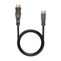 Miniatura 3 de AISENS Cable Hdmi V2.1 AOC Desmontable Ultra Alta Velocidad / Hec 8K@60Hz 4K@120Hz 4:4:4 48Gbps, A/M-D/A/M, Negro, 15M