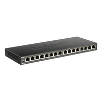 Miniatura 1 de 16-PORT 10/100/1000MBPS UNMANAG GIGABIT ETHERNET SWITCH IN