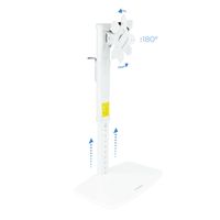 Miniatura 3 de SOPORTE MESA MONITOR/TV TOOQ DB1127TN-W 17´´/27´´ MAX.6KG NEGRO 1 BRAZO