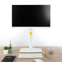 Miniatura 10 de SOPORTE MESA MONITOR/TV TOOQ DB1127TN-W 17´´/27´´ MAX.6KG NEGRO 1 BRAZO