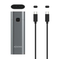 Miniatura 5 de AISENS - CAJA EXTERNA M.2 (NGFF) ASM2-021GR  NVMe A USB3.2 GEN2, GRIS