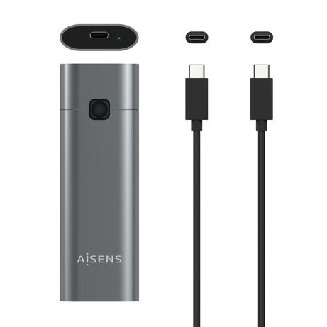 AISENS - CAJA EXTERNA M.2 (NGFF) ASM2-021GR NVMe A USB3.2 GEN2, GRIS - Imagen 5 de 7 AISENS - CAJA EXTERNA M.2 (NGFF) ASM2-021GR NVMe A USB3.2 GEN2, GRIS - Imagen 5 de 7