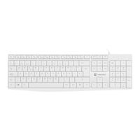 Miniatura 3 de TECLADO NATEC NAUTILUS SLIM LAYOUT ESPAÑOL BLANCO