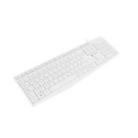 Miniatura 4 de TECLADO NATEC NAUTILUS SLIM LAYOUT ESPAÑOL BLANCO