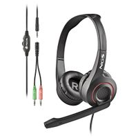 Miniatura 2 de AURICULARES C/MICROFONO NGS MSX10PRO JACK-3.5MM NEGRO