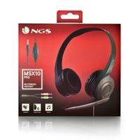 Miniatura 9 de AURICULARES C/MICROFONO NGS MSX10PRO JACK-3.5MM NEGRO