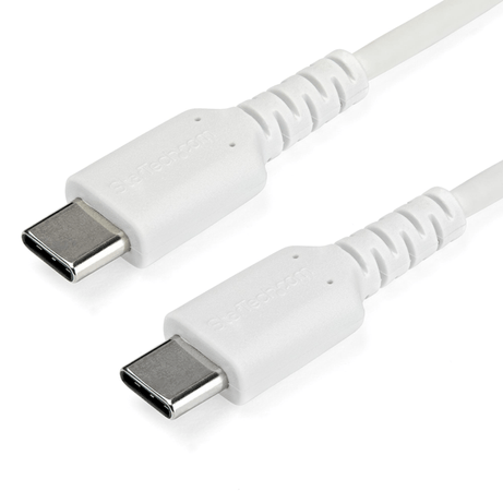 2M USB C CABLE WHITE HIGH QUALITY ARAMID FIB ER - Imagen 1 de 6 2M USB C CABLE WHITE HIGH QUALITY ARAMID FIB ER - Imagen 1 de 6