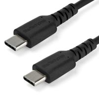 Miniatura 2 de 1M USB C CABLE BLACK HIGH QUALITY ARAMID FIB ER