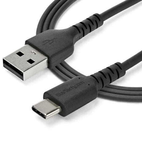 2M DURABLE USB 2.0 TO USB C CABLE BLACK ARAMID FIB ER - Imagen 5 de 7 2M DURABLE USB 2.0 TO USB C CABLE BLACK ARAMID FIB ER - Imagen 5 de 7