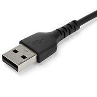 Miniatura 4 de 1M DURABLE USB 2.0 TO USB C CABLE BLACK ARAMID FIB ER