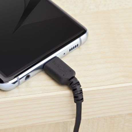 1M DURABLE USB 2.0 TO USB C CABLE BLACK ARAMID FIB ER - Imagen 6 de 7 1M DURABLE USB 2.0 TO USB C CABLE BLACK ARAMID FIB ER - Imagen 6 de 7