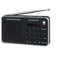 Miniatura 2 de Portable digital AM/FM radio silver