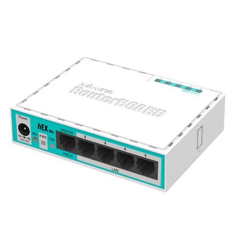 SWITCH 5 PUERTOS 10/100 INAL. MIKROTIK RB750R2 ROUTE OS L4 - Imagen 2 de 3 SWITCH 5 PUERTOS 10/100 INAL. MIKROTIK RB750R2 ROUTE OS L4 - Imagen 2 de 3