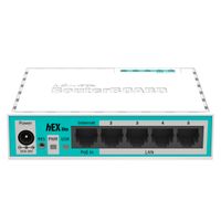 Miniatura 3 de SWITCH 5 PUERTOS 10/100 INAL. MIKROTIK RB750R2 ROUTE OS L4