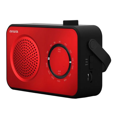 RADIO VINTAGE CON ALTAVOZ AIWA R-190RD AM/FM ALTAVOZ 4" Y JACK 3.5mm DISE??O SOFT TOUCH STYLISH COLOR - Imagen 3 de 6 RADIO VINTAGE CON ALTAVOZ AIWA R-190RD AM/FM ALTAVOZ 4" Y JACK 3.5mm DISE??O SOFT TOUCH STYLISH COLOR - Imagen 3 de 6