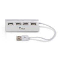 Miniatura 2 de QUICKMEDIA HUB USB 4P 2.0 QMH204P
