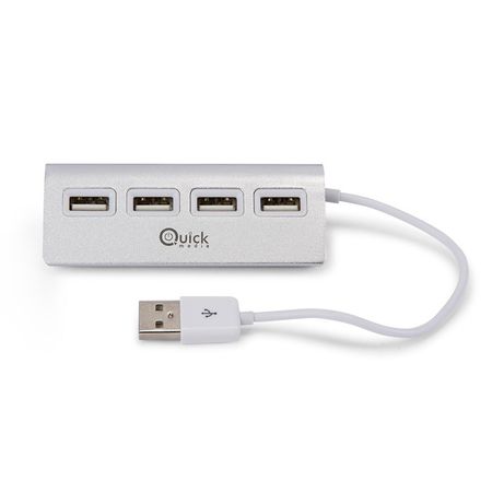 QUICKMEDIA HUB USB 4P 2.0 QMH204P - Imagen 2 de 3 QUICKMEDIA HUB USB 4P 2.0 QMH204P - Imagen 2 de 3