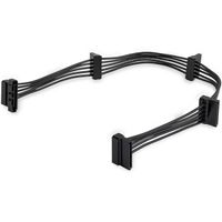 Miniatura 2 de CABLE ALIMENTACION SATA 40CM STARTECH 1M SATA-4H SATA DIVISOR NEGRO