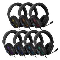 Miniatura 8 de AURICULARES C/MICROFONO EWENT PL3321 GAMING USB RGB NEGRO