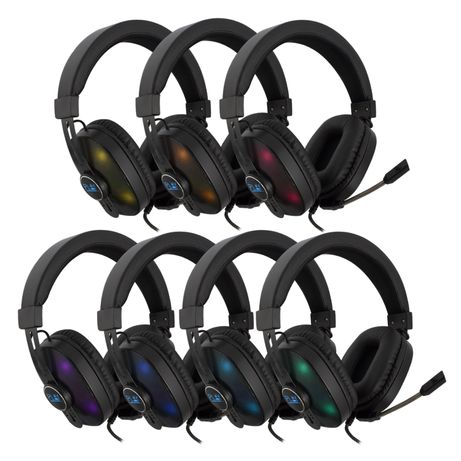 AURICULARES C/MICROFONO EWENT PL3321 GAMING USB RGB NEGRO - Imagen 8 de 10 AURICULARES C/MICROFONO EWENT PL3321 GAMING USB RGB NEGRO - Imagen 8 de 10
