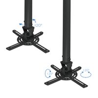 Miniatura 6 de TooQ Soporte de Techo inclinable/girat proyec. ngr