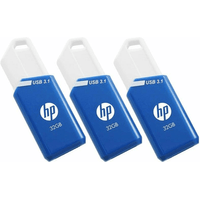 Miniatura 1 de USB 3.1 HP 32GB X755W PACK DE 3 AZUL