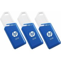 Miniatura 2 de USB 3.1 HP 32GB X755W PACK DE 3 AZUL