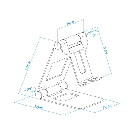 TOOQ Ph-Keops-Ocaso Sopor. sobremesa smartp/tablet - Imagen 12 de 13 TOOQ Ph-Keops-Ocaso Sopor. sobremesa smartp/tablet - Imagen 12 de 13