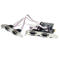 Miniatura 2 de 4 Port PCIe Serial Adapter Card w/16550