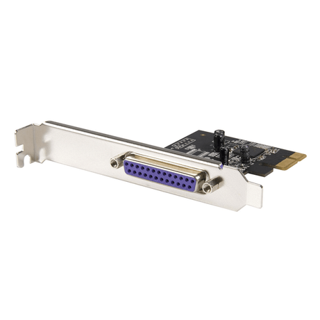 1-PORT PARALLEL PCIE CARD - PCI EXPRESS TO PARALLEL DB25 LPT C AR - Imagen 1 de 6 1-PORT PARALLEL PCIE CARD - PCI EXPRESS TO PARALLEL DB25 LPT C AR - Imagen 1 de 6