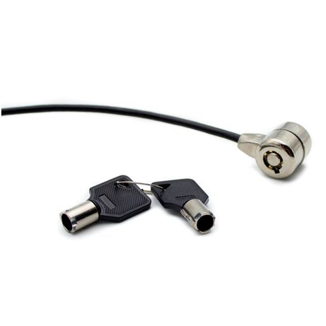 CABLE SEGURIDAD PARA PORTATIL NILOX CON LLAVE 1,8M - Imagen 7 de 11 CABLE SEGURIDAD PARA PORTATIL NILOX CON LLAVE 1,8M - Imagen 7 de 11