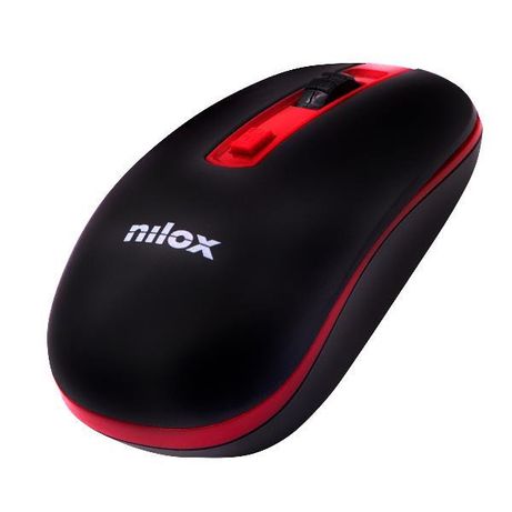 RATON NILOX NXMOWI2002 WIRELESS 1000 DPI NEGRO/ROJO - Imagen 3 de 4 RATON NILOX NXMOWI2002 WIRELESS 1000 DPI NEGRO/ROJO - Imagen 3 de 4