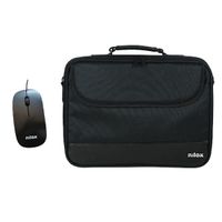 Miniatura 2 de MALETIN NILOX DURO + RATON 15,6" NEGRO