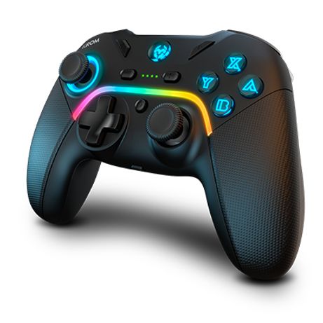 GAMEPAD INALAMBRICO KAYROS | RGB | PC, SWITCH, ANDROID, IOS - Imagen 2 de 18 GAMEPAD INALAMBRICO KAYROS | RGB | PC, SWITCH, ANDROID, IOS - Imagen 2 de 18